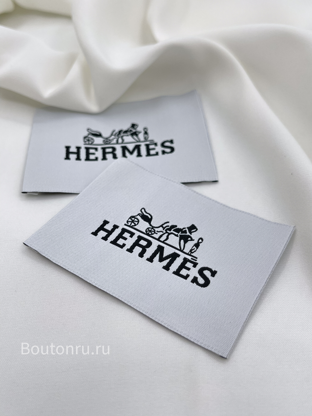 Бирка Эрме. белая 70 мм
