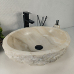 Раковина из оникса Erozy White EO-64276 52*42*16 0213