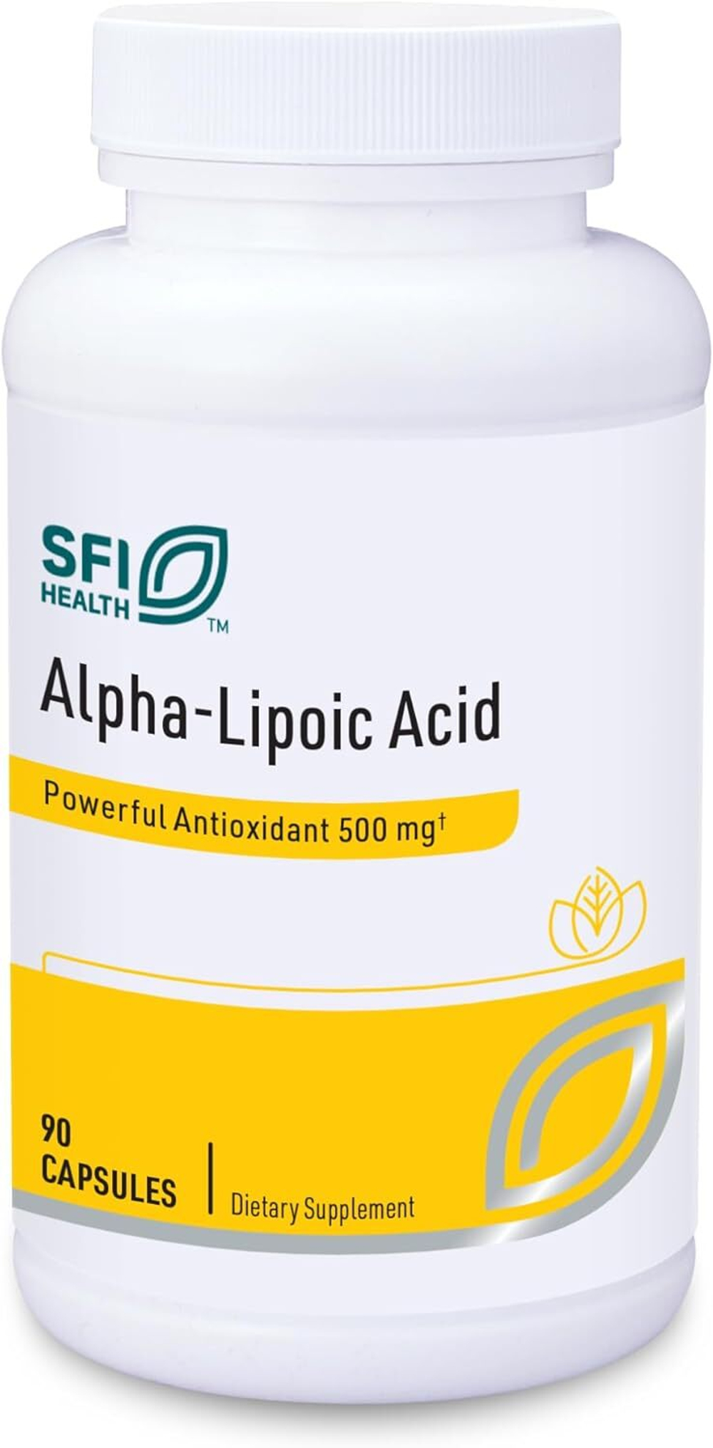 SFI/Klaire Labs - Alpha-Lipoic Acid (500 MG) - 90 capsules