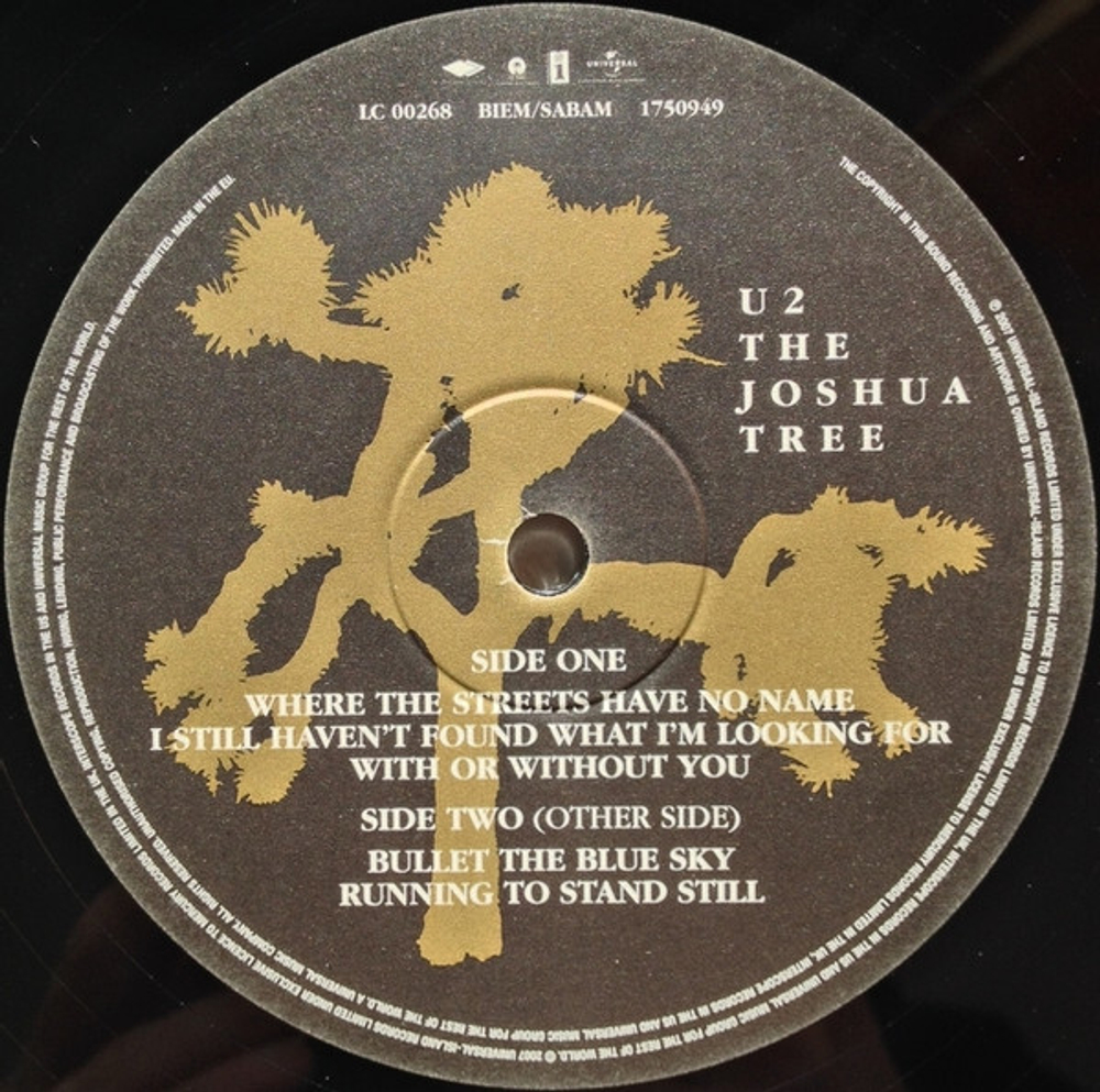 U2 / The Joshua Tree (2LP)