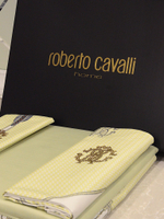 Постельное белье Roberto Cavalli Chess Lemon