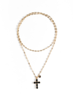 Сотуар "Black cross crystal" Gold