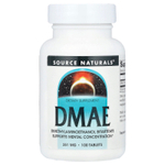 Source Naturals, ДМАЭ, 351 мг, 100 таблеток