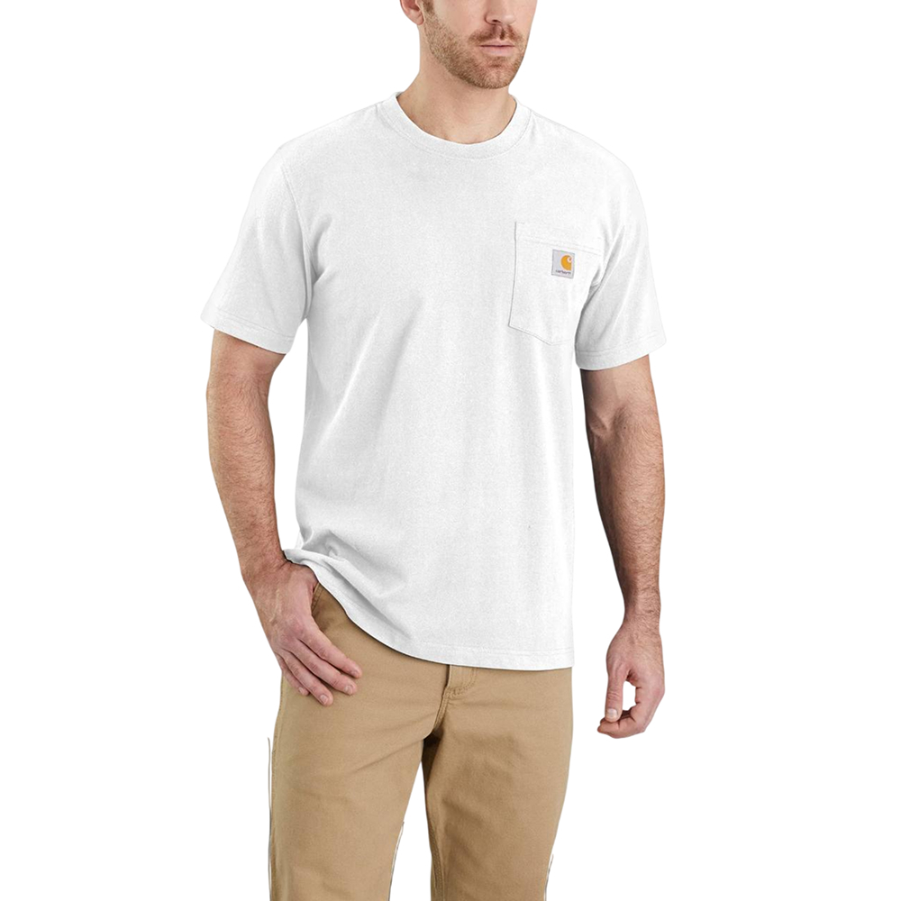 Футболка Carhartt Relaxed Fit Short-Sleeve White