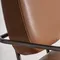 Кресло VICAL Keith, коричневая кожа
