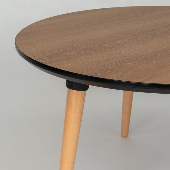 Журнальный столик Copine 80 см меламин орех | Купить в StoreForHome.ru