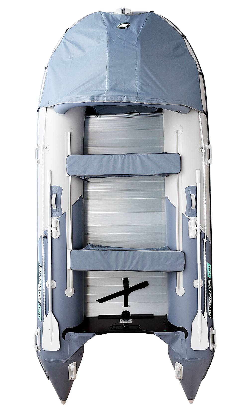 Лодка ПВХ Gladiator Professional D420AL с алюминиевым полом