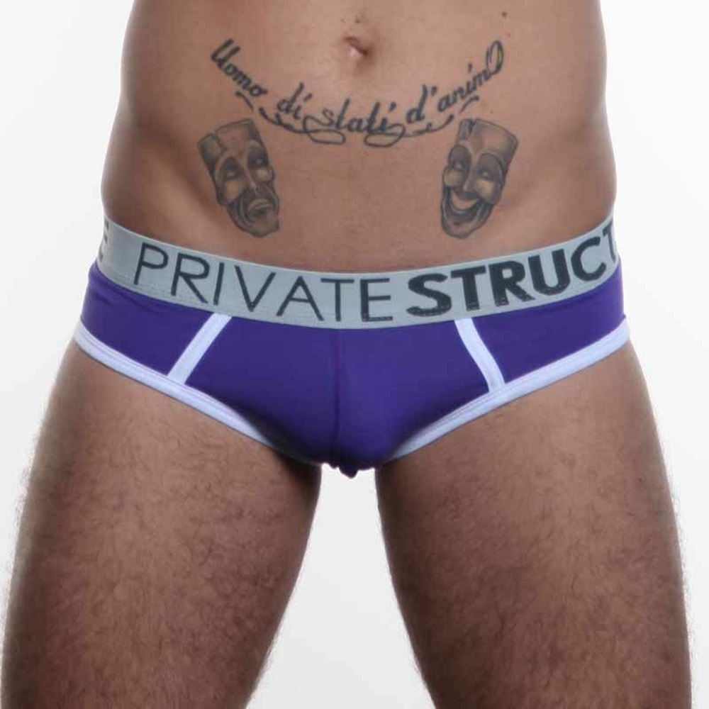 Мужские трусы слипы Private Structure Spectrum Low Rise Brief Violet PST0016