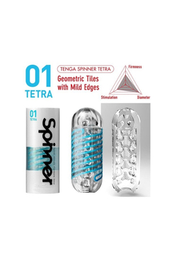 Мастурбатор Tenga Spinner Tetra