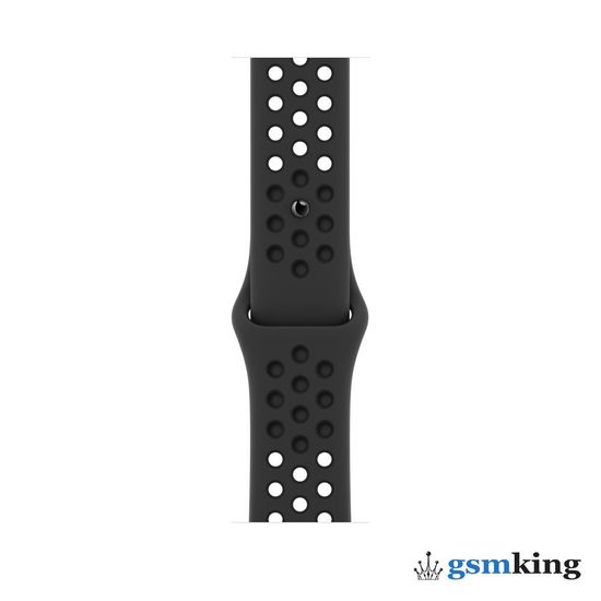 Apple Watch Nike Series 7 GPS 45mm Midnight Aluminum Case with Nike Sport Band Anthracite/Black MKNC3RU/A