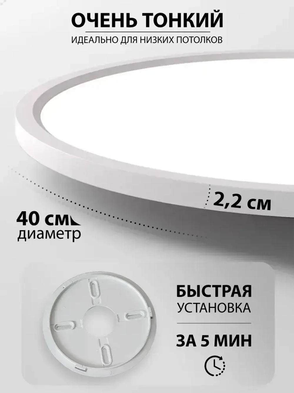 Natali Kovaltseva Люстра, Без цоколя, LED, 30 Вт