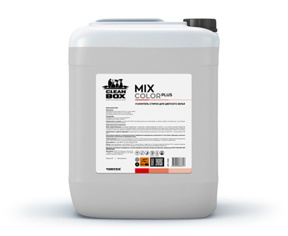 Усилитель стирки для цветного белья MIX COLOR PLUS CLEAN BOX, 5 л