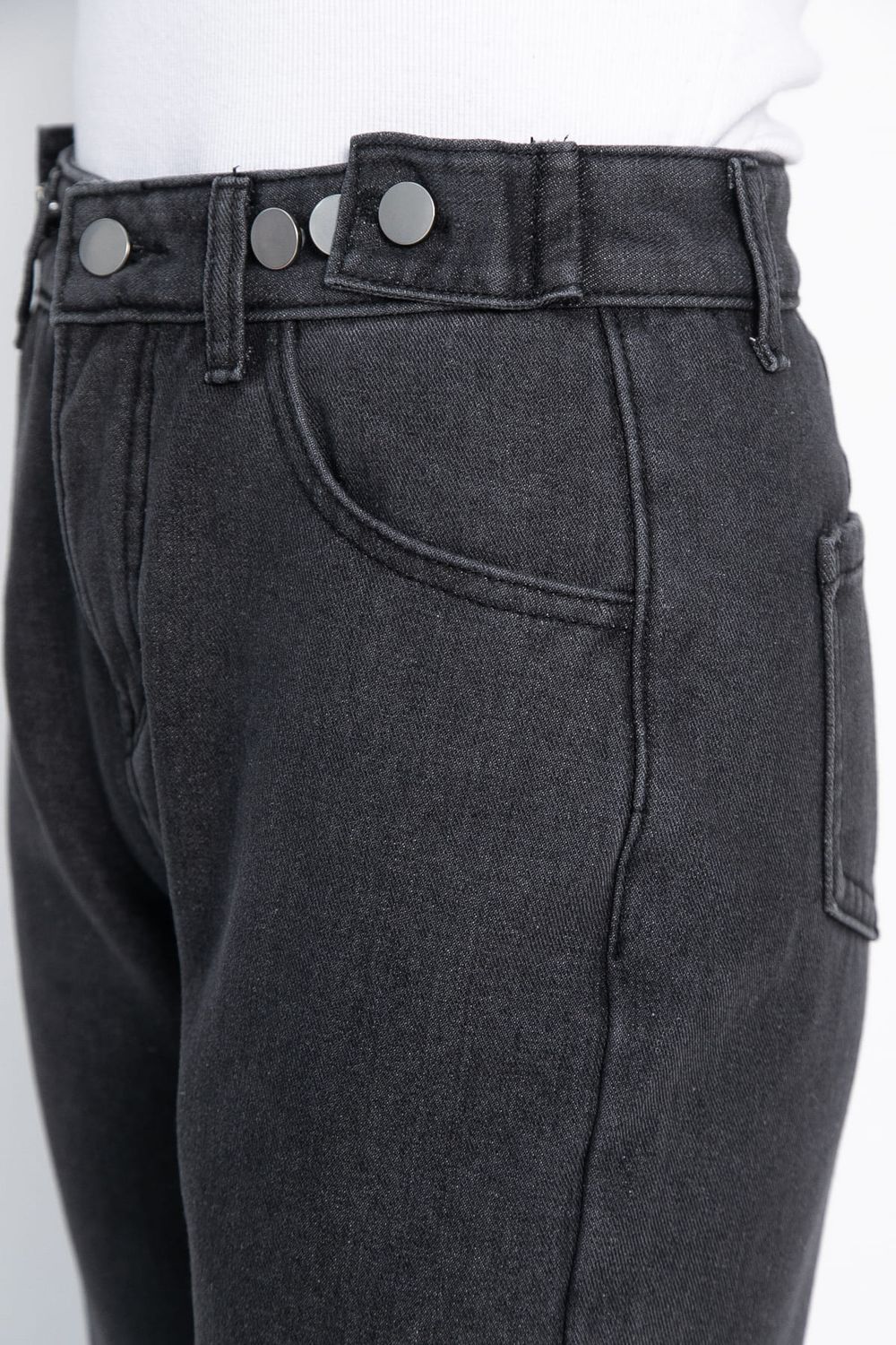 Джинсы утепленные Джинджер (графит) Б15064-13М LT Collection