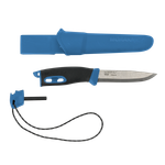 Нож Morakniv Companion Spark, с огнивом, нержавеющая сталь, клинок 104мм, голубой