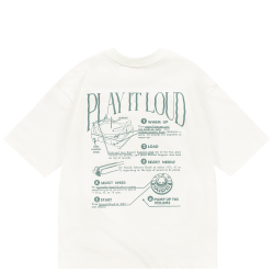 Футболка LOUD RLXD HW TEE ecru