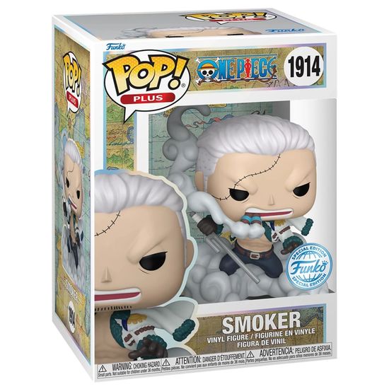 Фигурка Funko POP! Plus Animation One Piece Smoker (Exc) (1914) 84991 / Фигурка Фанко ПОП! по мотивам вселенной "Ван Пис", Смокер