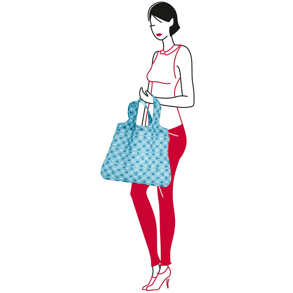 Сумка складная mini maxi shopper bavaria denim