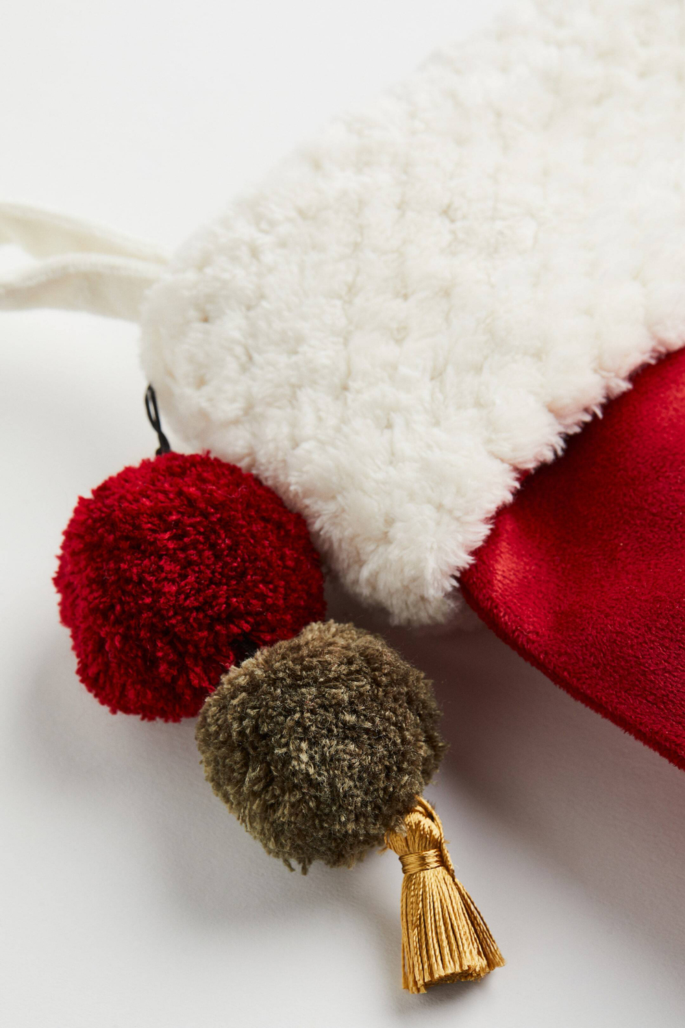 H&M РОЖДЕСТВЕНСКИЙ НОСОК, КРАСНЫЙ