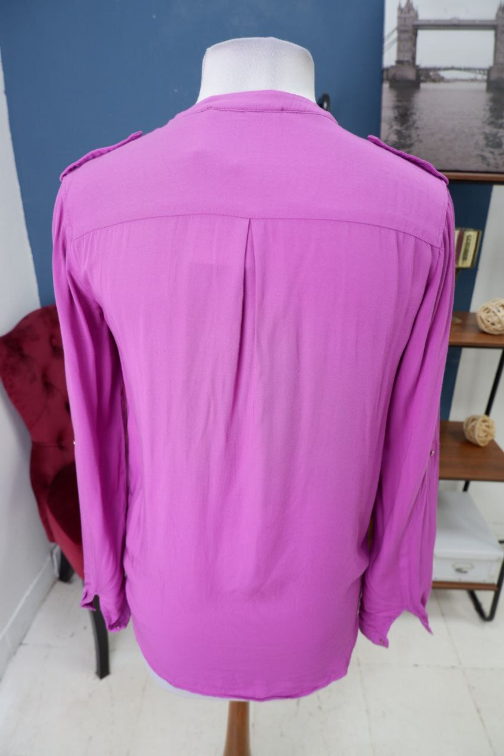 Блузка Befree сиреневая 38 размер