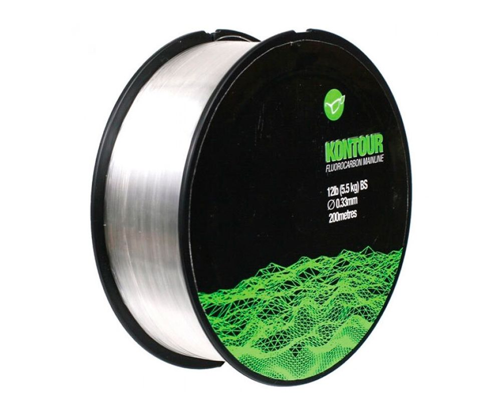 KORDA Леска Kontour Fluorocarbon 0,33мм 200м