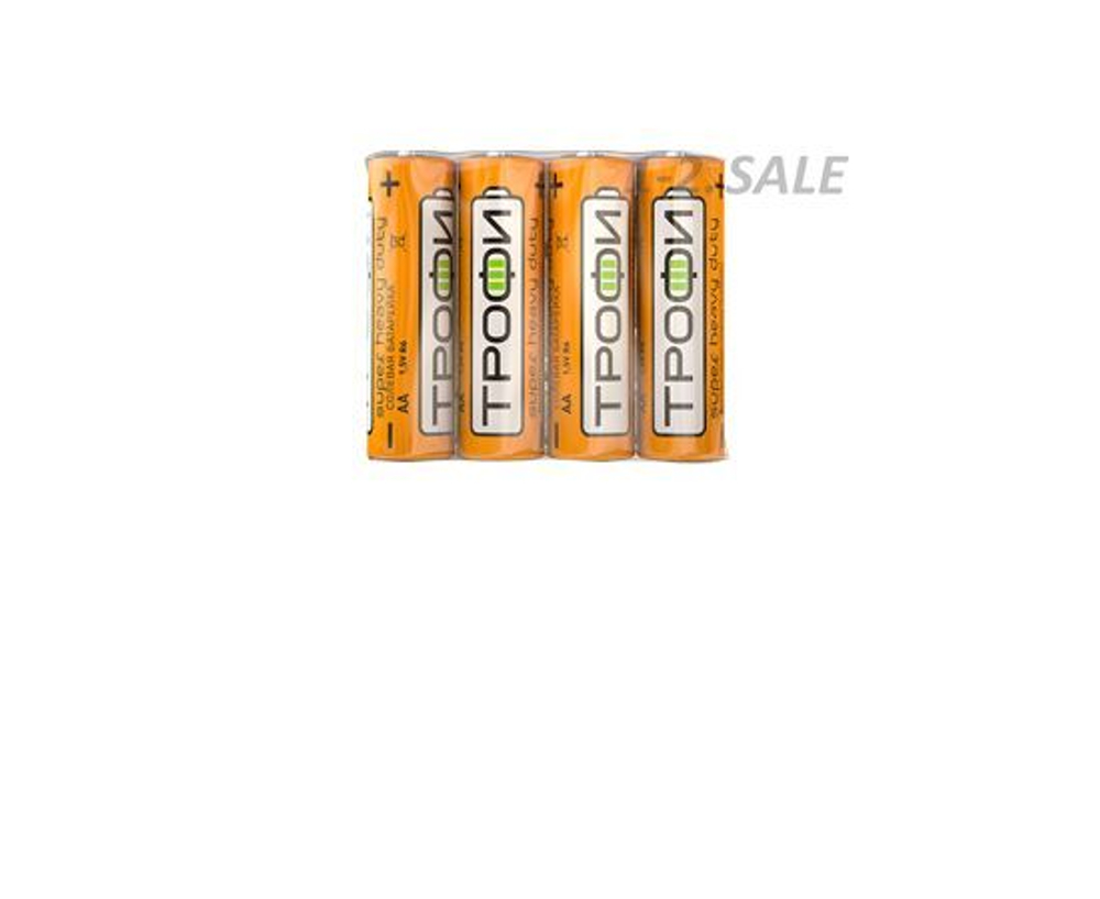 Элемент питания ТРОФИ SUPER HEAVY DUTY R6/316 4S 4 штуки