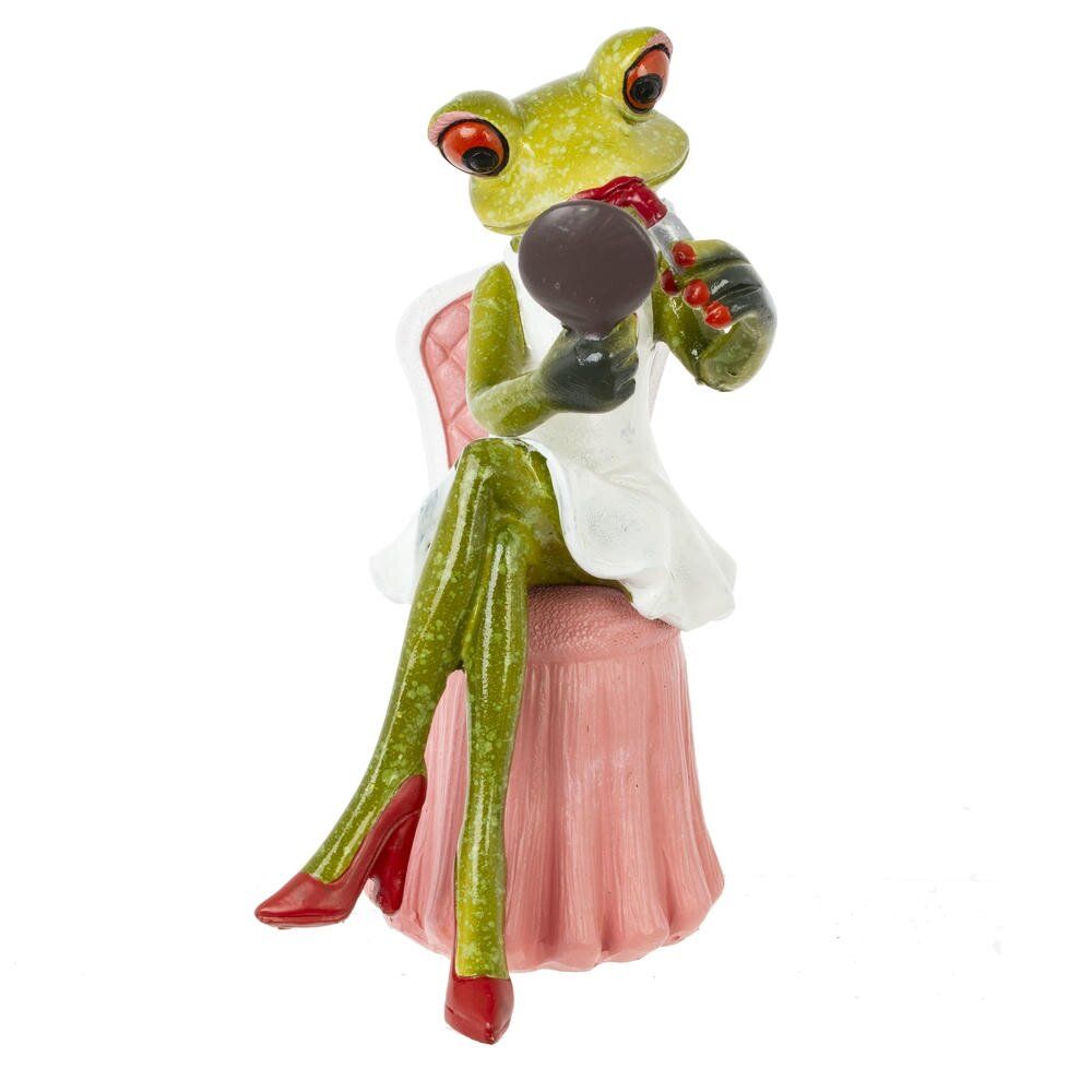 GAEM Фигурка декоративная "Лягушка", L7 W9 H14 см