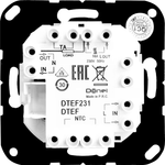 Механизм терморегулятора с внешним датчиком пола, AC230V, 16A, серия DTEF