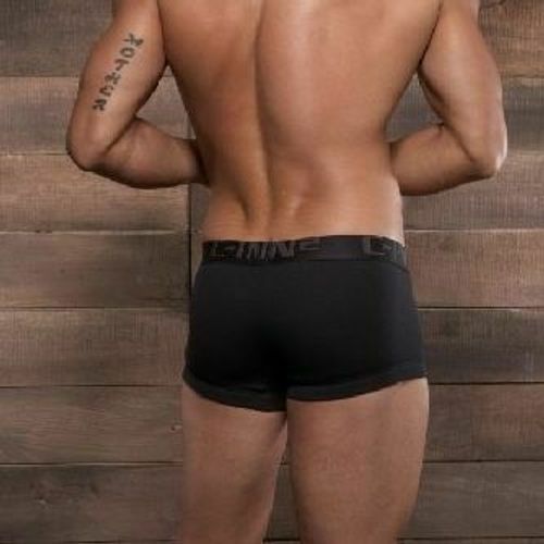 Мужские трусы боксеры черные C-IN2 Core Low No Show Army Trunk Noir Boxer