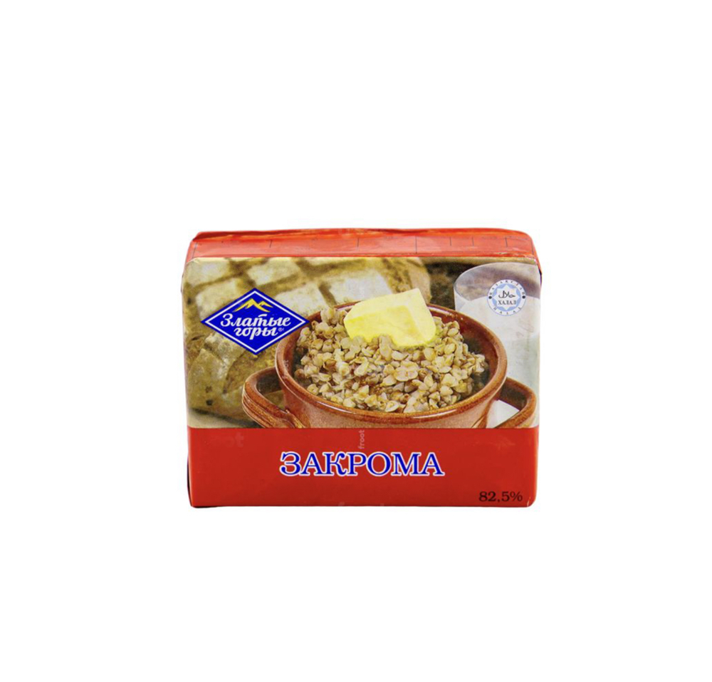 Масло сливочное Закрома 180 гр