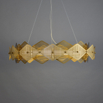 Pendant design lamp Skrit  (Gold)