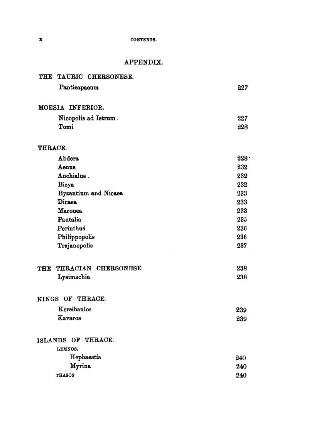Catalogue of Greek Coins. The Tauric Chersonese, Sarmatia, Dacia, Moesia, Thrace, &C | Gardner Percy