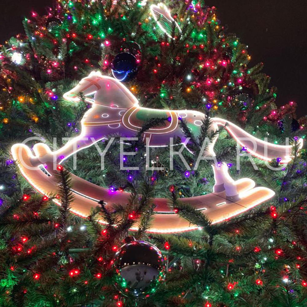 Светодиодная игрушка "Лошадка"