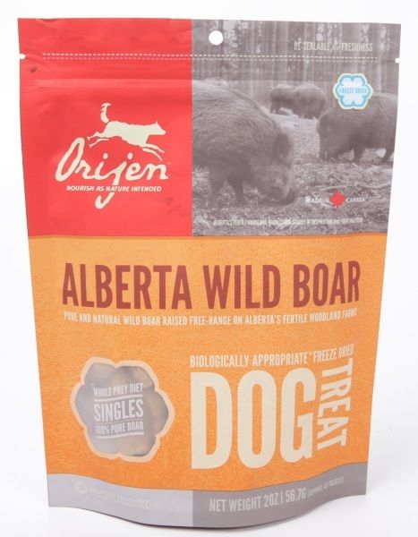 Orijen Wild Boar Сублимированное Лакомство для Собак Дикий Кабан