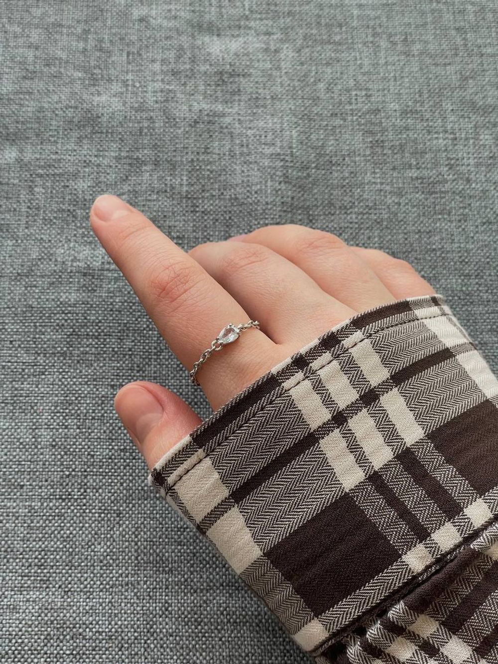 Кольцо-цепочка Drop