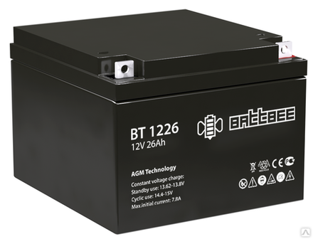 Аккумулятор Battbee BT 1226 (12V / 26Ah)