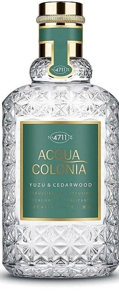 4711 Acqua Colonia Yuzu &amp; Cedarwood Eau de Cologne 100 ml