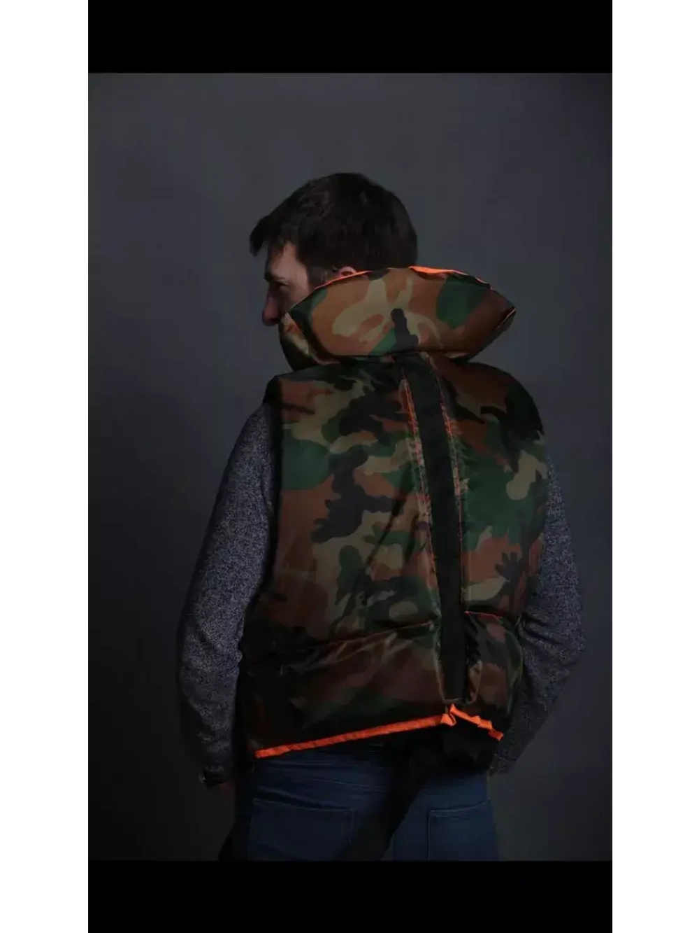 Жилет спасательный двухсторонний (до 150кг) POS-150