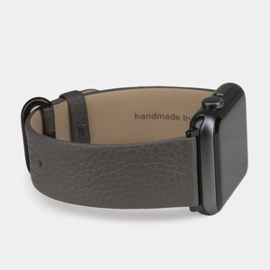 Ремешок для Apple Watch 42/44mm Classic из кожи теленка серого цвета