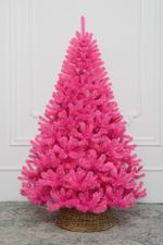 ель розовая "Фуксия" цветная елка пвх