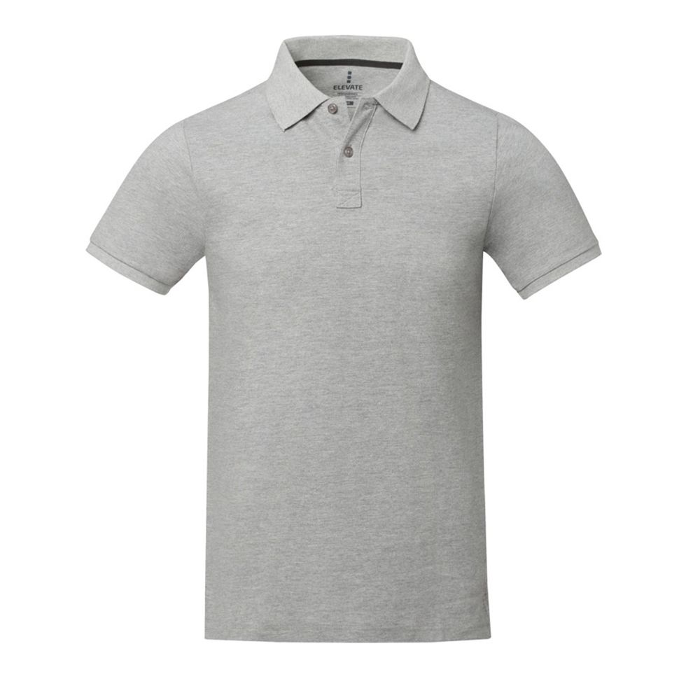 Мужское поло Calgary (Серый, XXL)