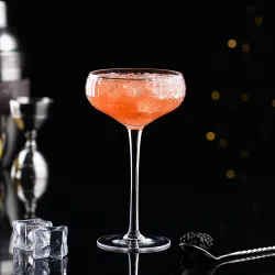 Рюмка коктейльная 190 мл "Bahamas Optical" d 8,4/9,1 см h16 см Cocktail Week P.L. [6]