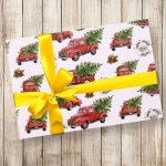 Бумага упаковочная 50х70 см «Зимнее путешествие!» (1 лист)