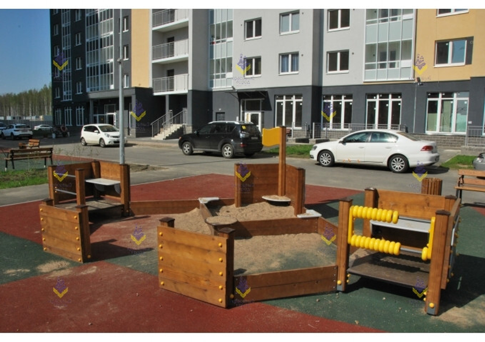 Горка зимняя Забава