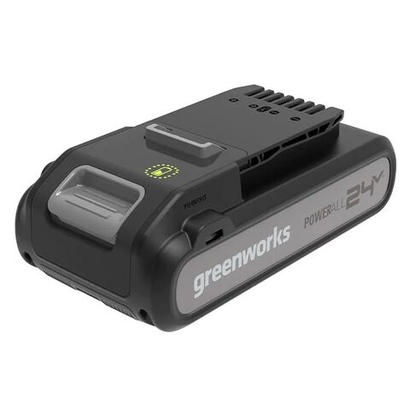 Аккумулятор Greenworks , 24V, 4Ач, с двумя USB-C разъемами