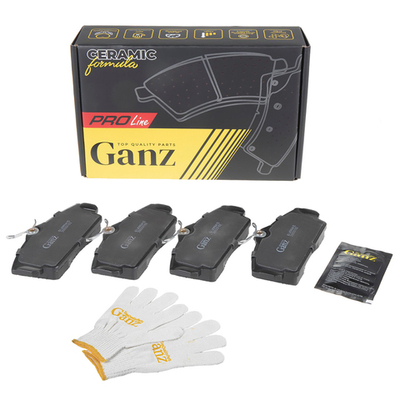 Колодки передние PRO-Line Ceramic NISSAN Alm 00 Prim 9602 GANZ GIJ09041C
