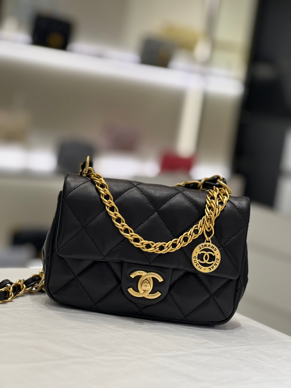 Chane1 Small Flap Bag 21 cm