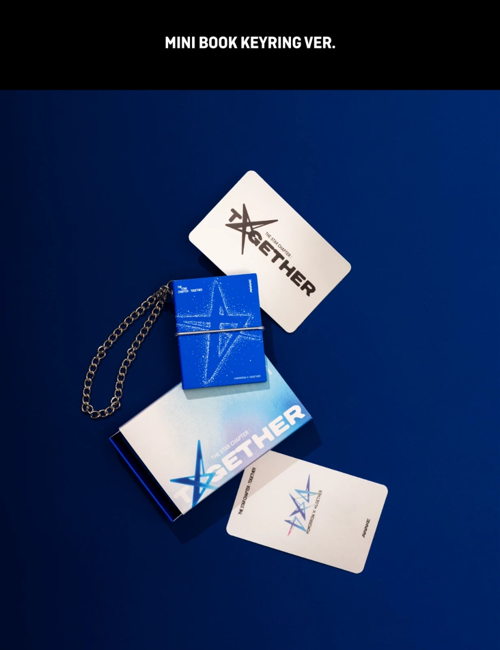 Альбом TXT - The Star Chapter : Together [Mini Book Keyring ver.]