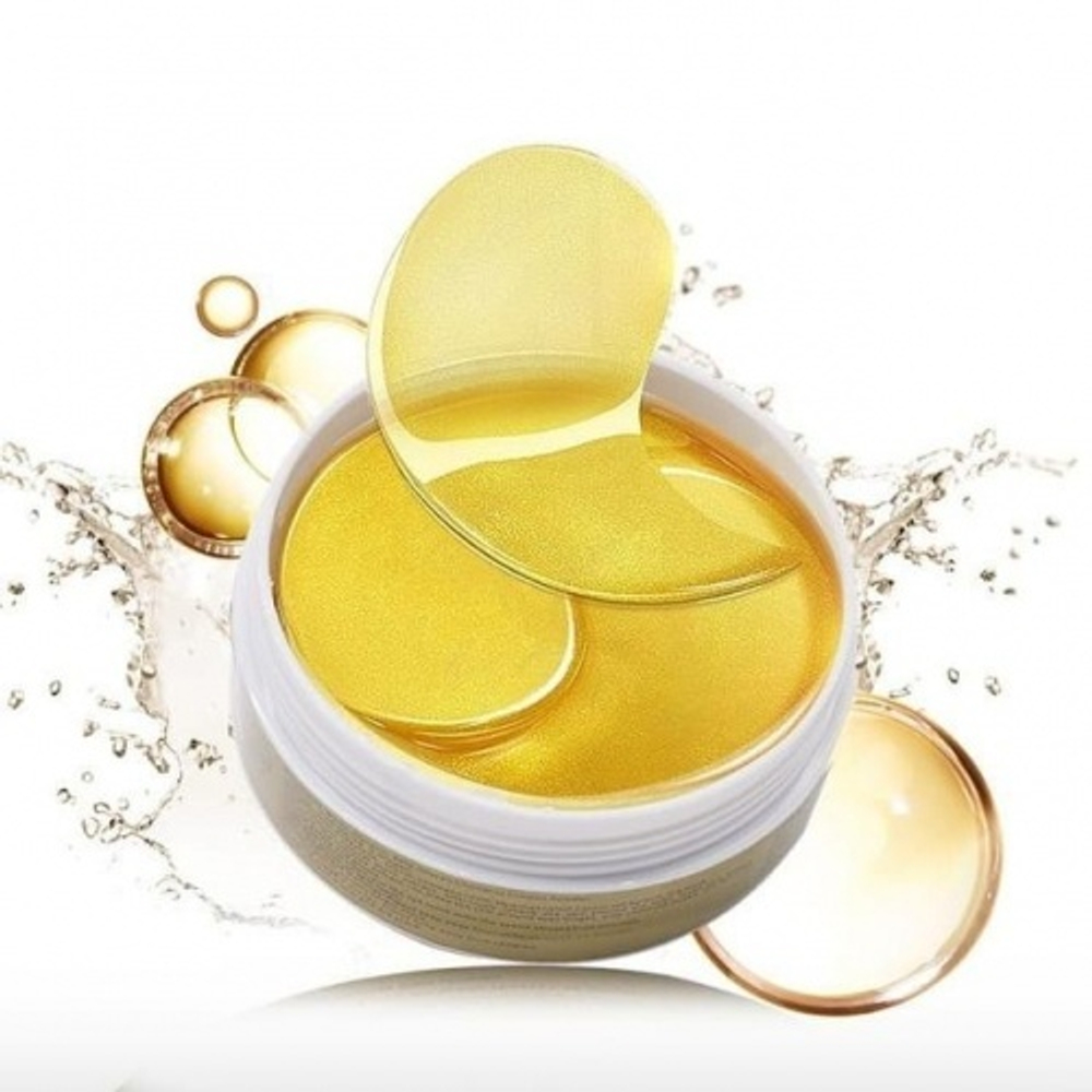 Патчи Shangpree для глаз с золотом от морщин и темных кругов Gold Hydrogel Eye Mask, 60 шт, 84 г