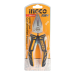 Плоскогубцы INGCO 160 мм с двухкомпонентной рукояткой