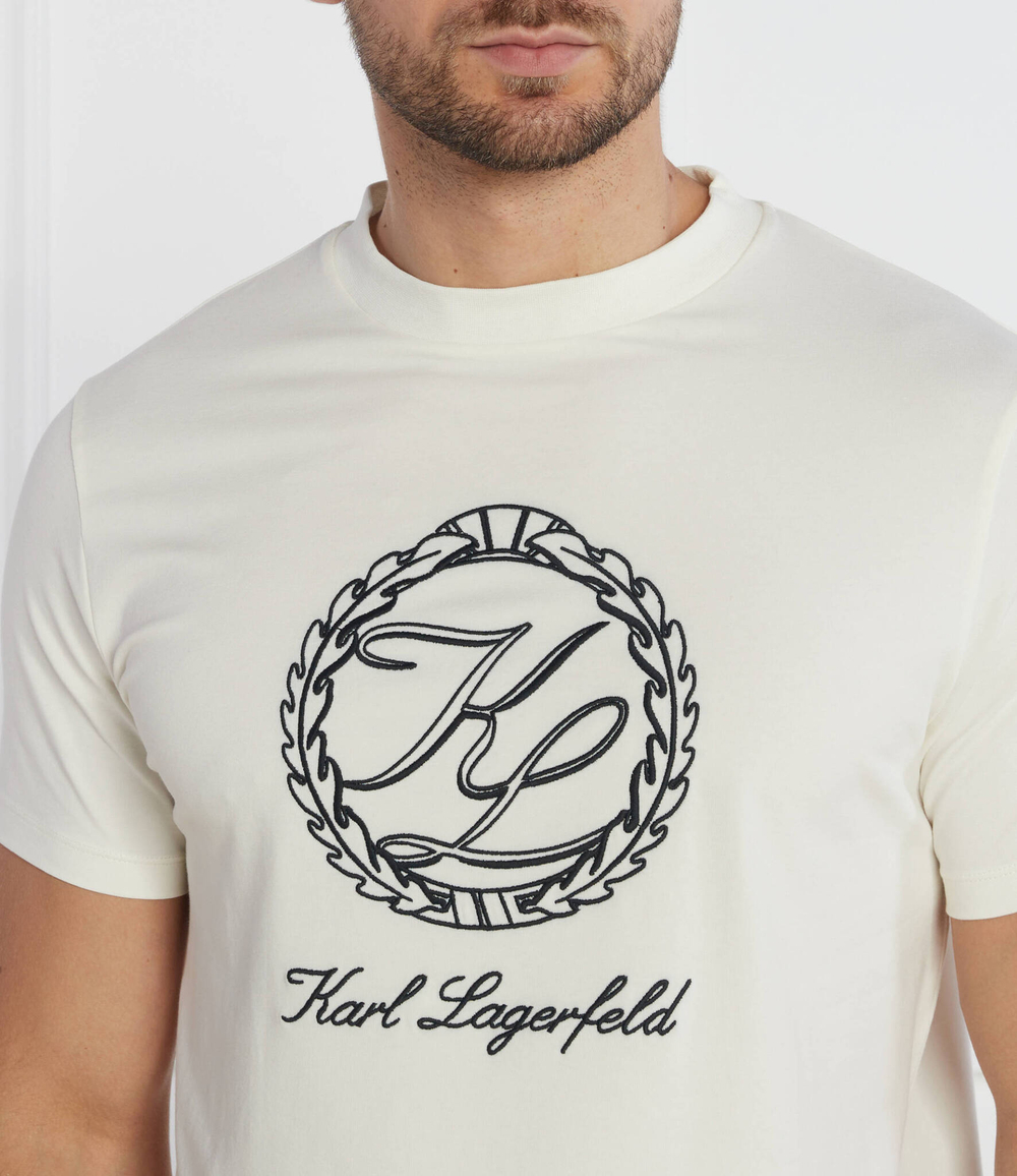 Футболка Karl Lagerfeld - кремовый(755423 534221)